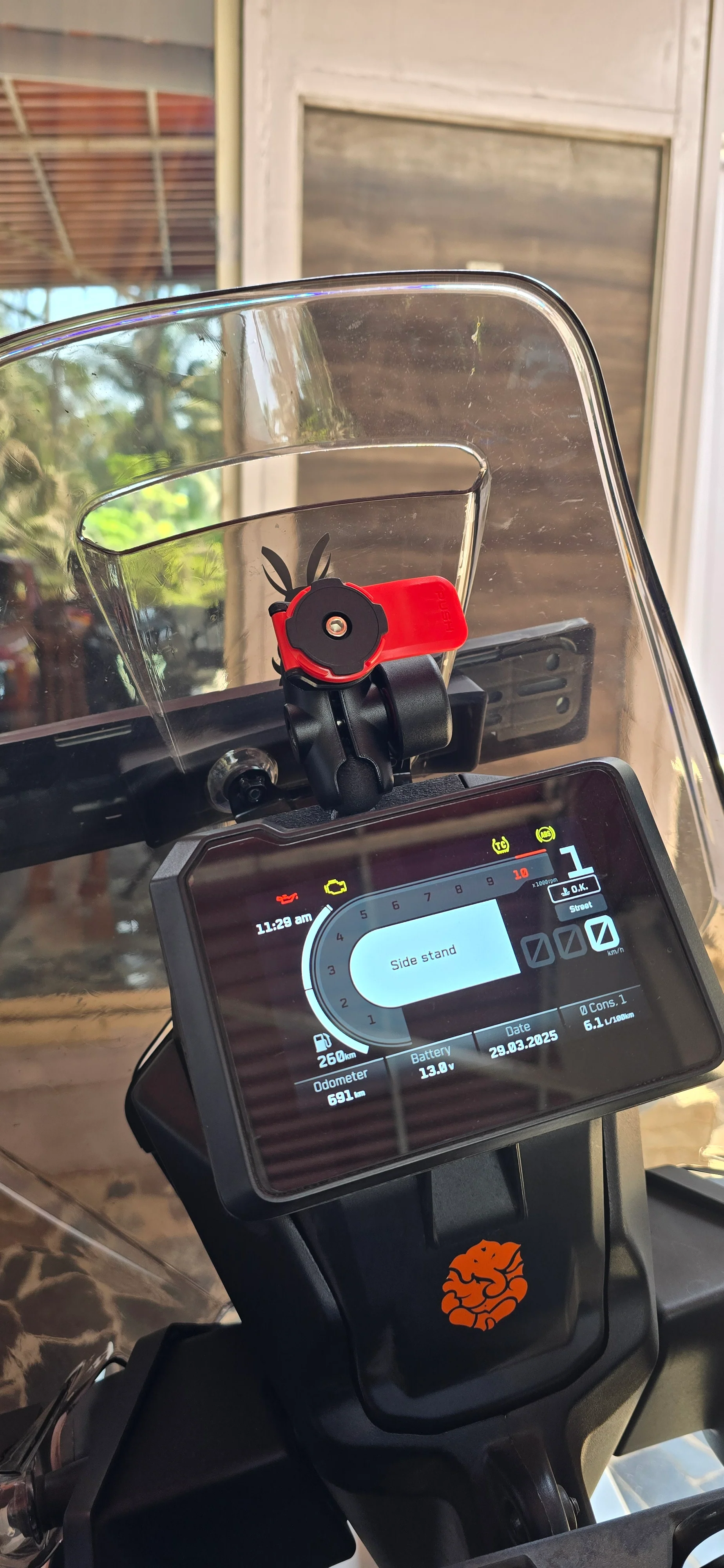 Twist n Go Phone Holder for KTM 250/390 Adventure 2025 - Image 3